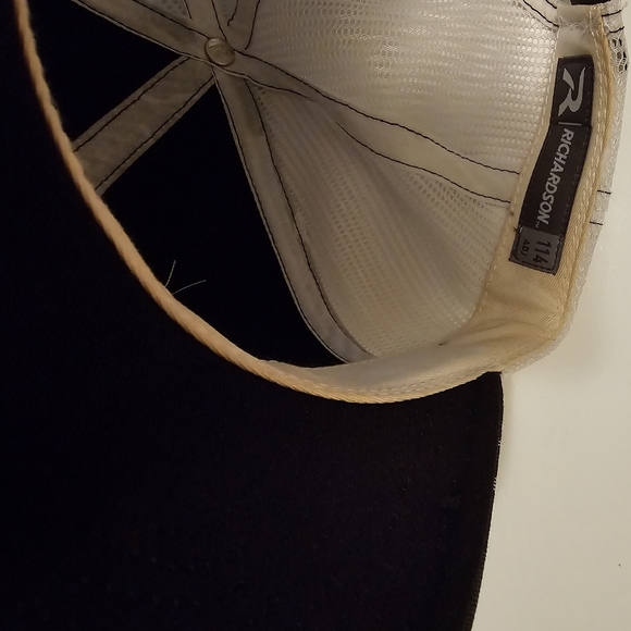 COPY - Krystal Restaurant Hat/Cap  Black/Red/White Adjustable Back - Picture 2 of 3